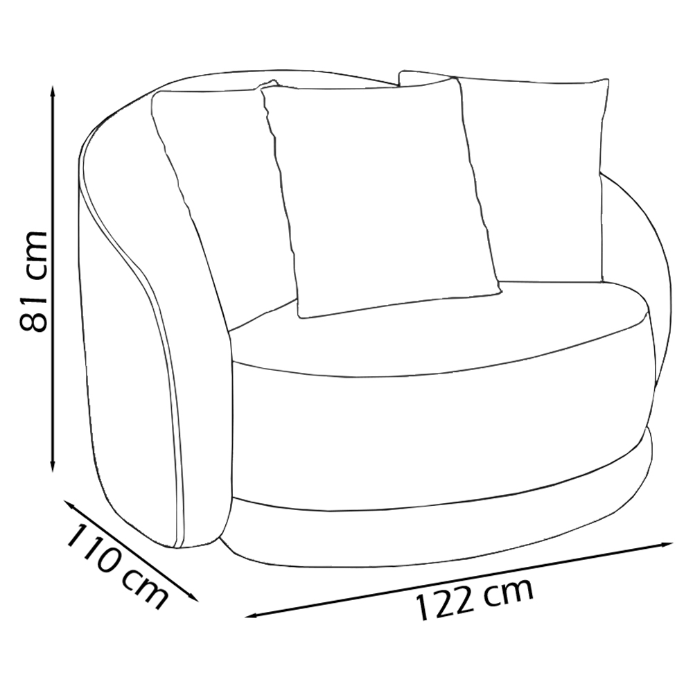 Kit 2 Poltronas Decorativas Pes Madeira Maly Corano TCS 724 Moll