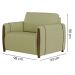 Kit Sofa 168 cm E Poltrona Decorativa Encanto Linho TCE 1027 Moll