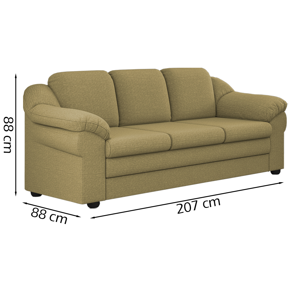 Kit Sofa 2 E 3 Lugares Dallas Linho TCE 1025 Moll