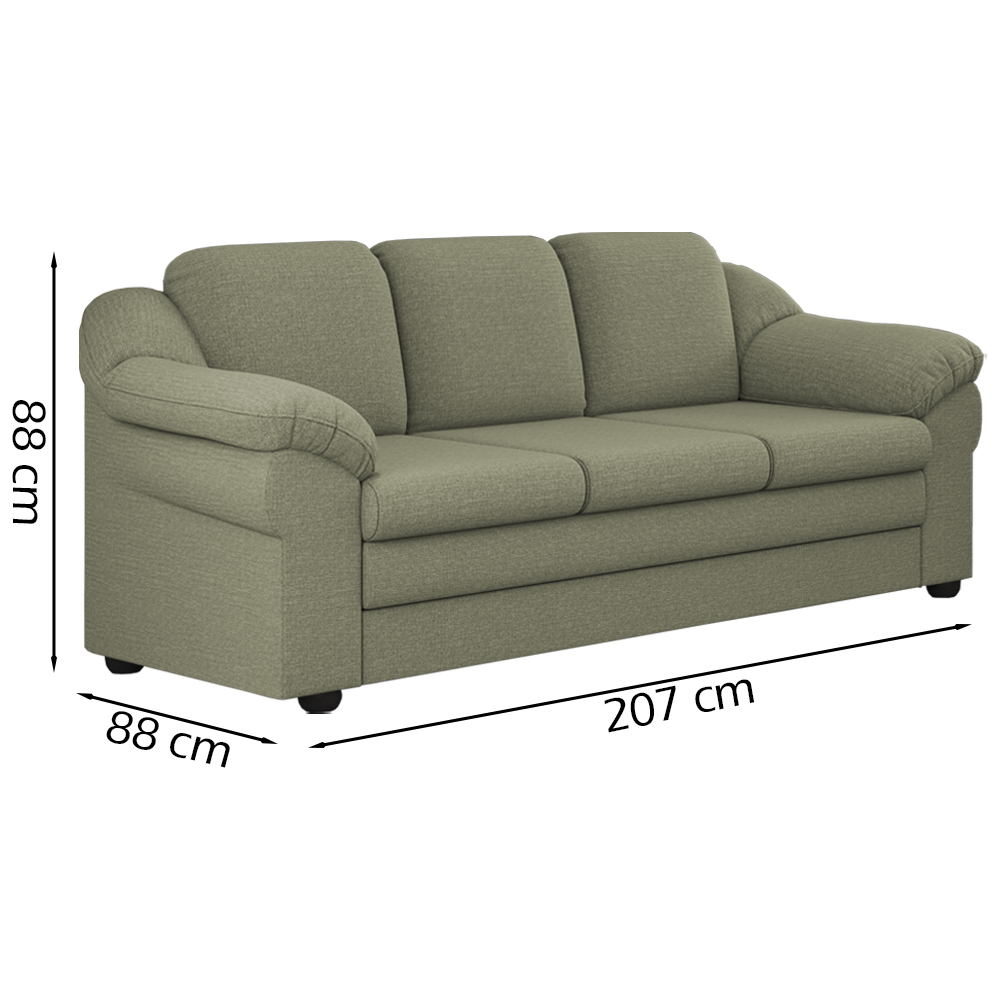 Kit Sofa 2 E 3 Lugares Dallas Linho TCE 1026 Moll