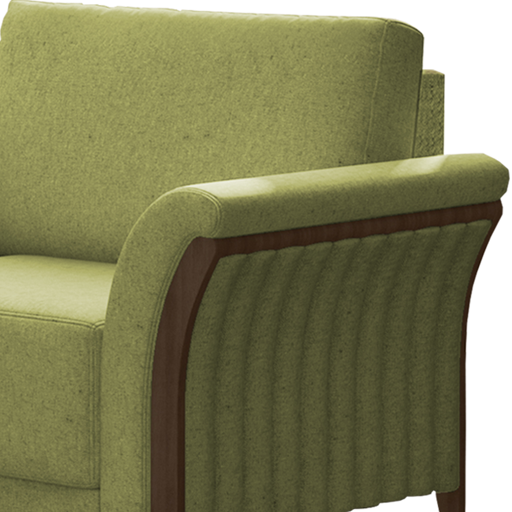 Kit Sofa 222 cm E Poltrona Decorativa Royalle Linho TCE 1027 Moll