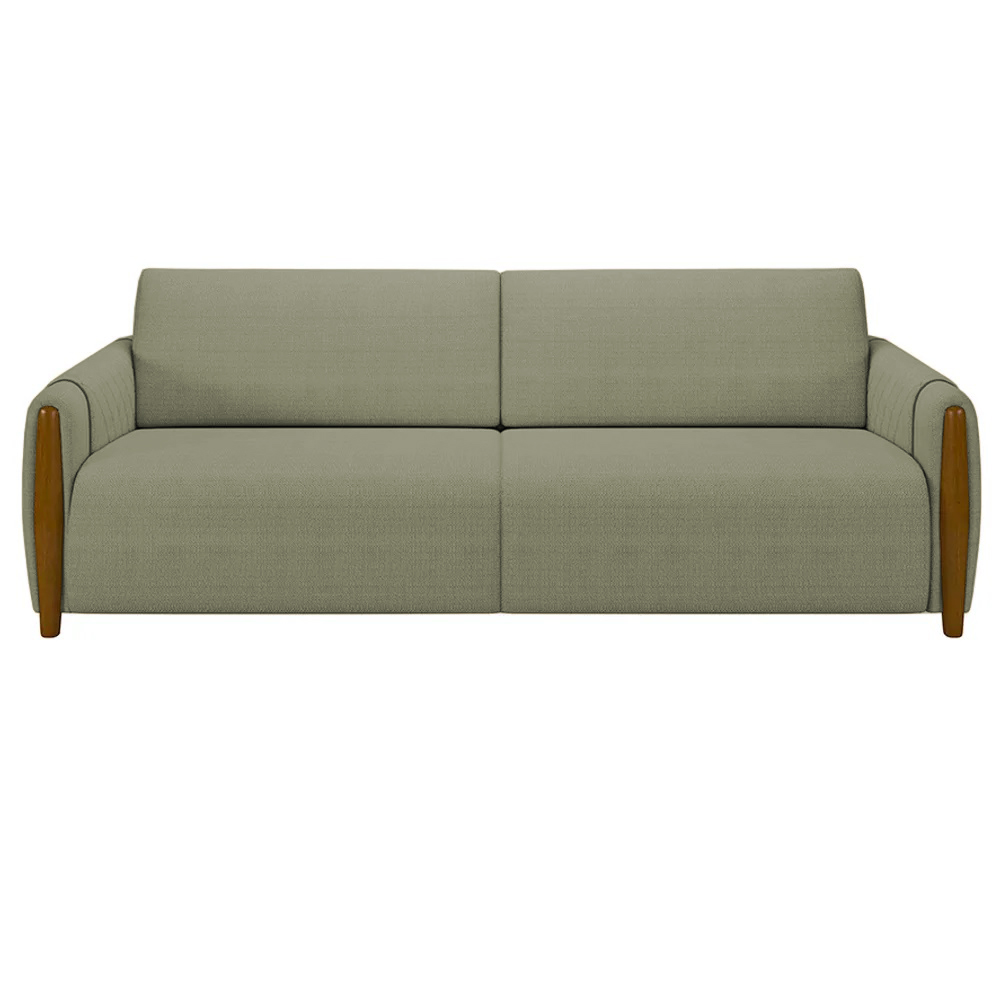 Kit Sofa 223 cm E Poltrona Decorativa Encanto Linho TCE 1026 Moll