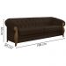 Kit Sofa e Poltrona Decorativa Murano Veludo SL 942 Moll