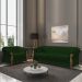Kit Sofa e Poltrona Decorativa Murano Veludo SL 947 Moll
