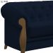 Kit Sofa e Poltrona Decorativa Murano Veludo SL 948 Moll