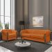 Kit Sofa e Poltrona Decorativa Murano Veludo SL 953 Moll
