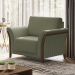 Poltrona Decorativa Base Em Madeira Royalle TCE 1026 Moll