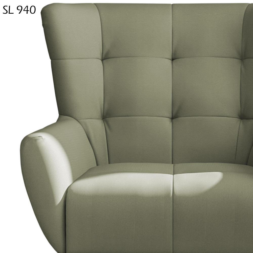Poltrona Decorativa Base Giratoria Keoma SL 940 Moll