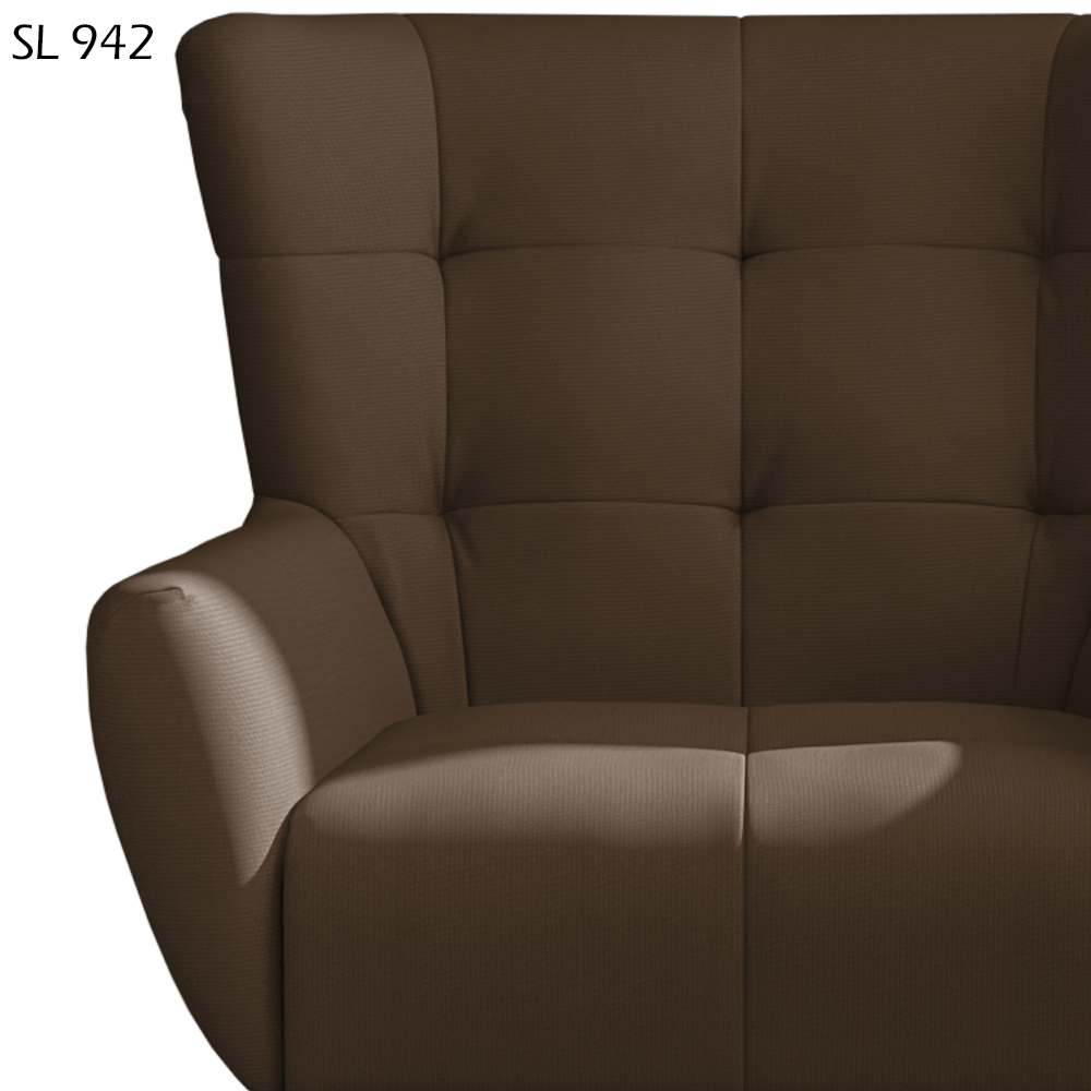Poltrona Decorativa Base Giratoria Keoma SL 942 Moll