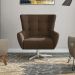Poltrona Decorativa Base Giratoria Keoma SL 942 Moll