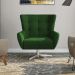 Poltrona Decorativa Base Giratoria Keoma SL 947 Moll
