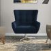 Poltrona Decorativa Base Giratoria Keoma SL 948 Moll