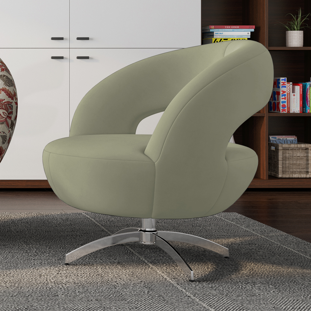 Poltrona Decorativa Base Giratoria Onix SL 940 Moll