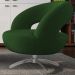 Poltrona Decorativa Base Giratoria Onix SL 947 Moll
