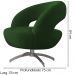 Poltrona Decorativa Base Giratoria Onix SL 947 Moll