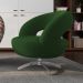 Poltrona Decorativa Base Giratoria Onix SL 947 Moll