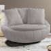 Poltrona Decorativa Base Giratoria Zafira SL 940 Moll