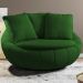 Poltrona Decorativa Base Giratoria Zafira SL 947 Moll