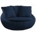 Poltrona Decorativa Base Giratoria Zafira SL 948 Moll