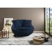 Poltrona Decorativa Base Giratoria Zafira SL 948 Moll