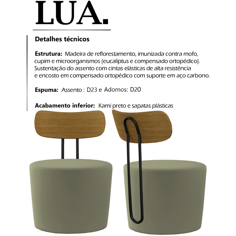 Poltrona Decorativa Lua SL 940 Moll