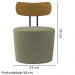 Poltrona Decorativa Lua SL 940 Moll
