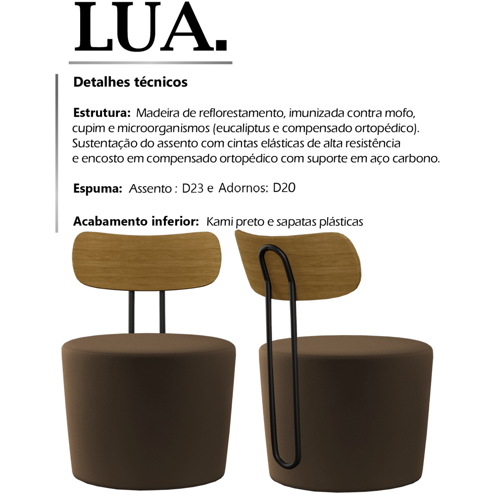 Poltrona Decorativa Lua SL 942 Moll