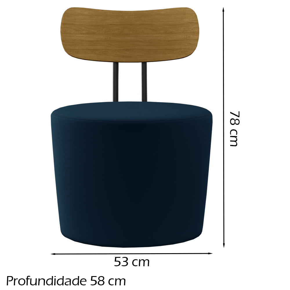 Poltrona Decorativa Lua SL 948 Moll