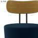 Poltrona Decorativa Lua SL 948 Moll