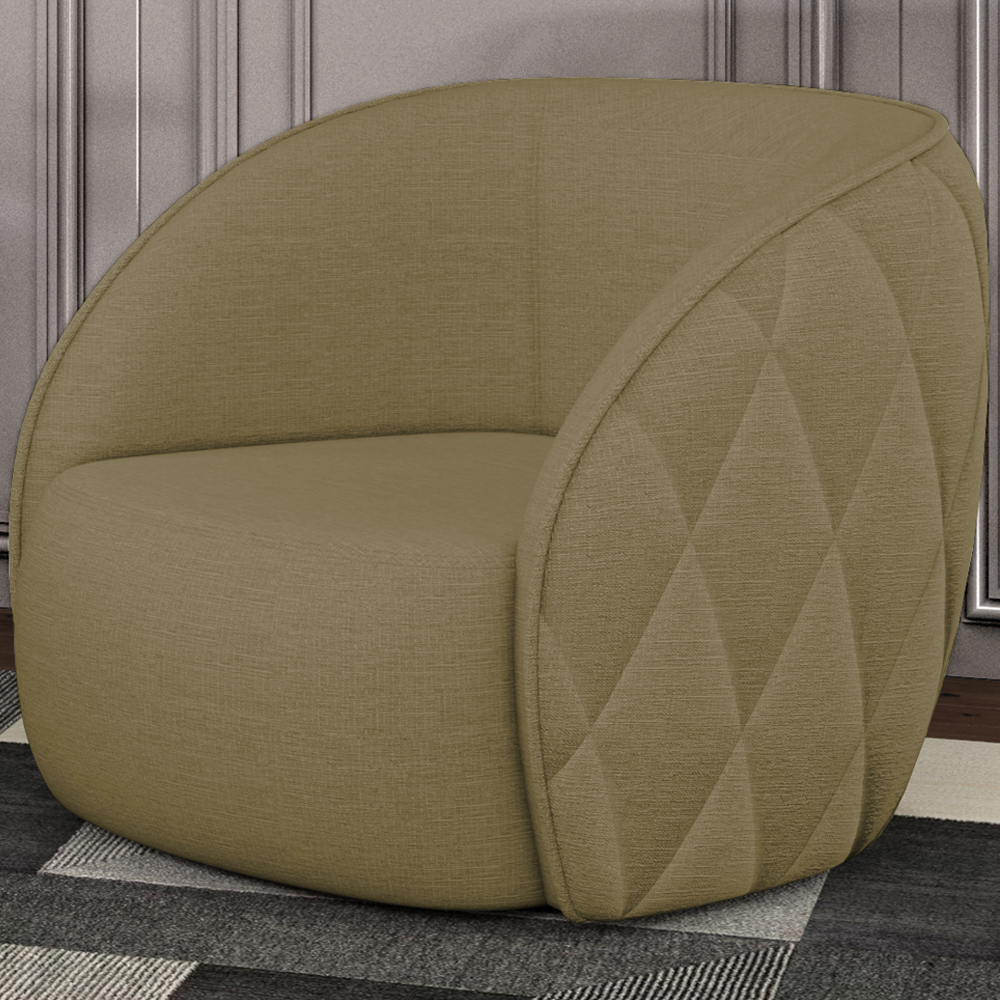 Poltrona Decorativa Passion Linho TCE 1025 Moll