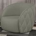 Poltrona Decorativa Passion Linho TCE 1026 Moll