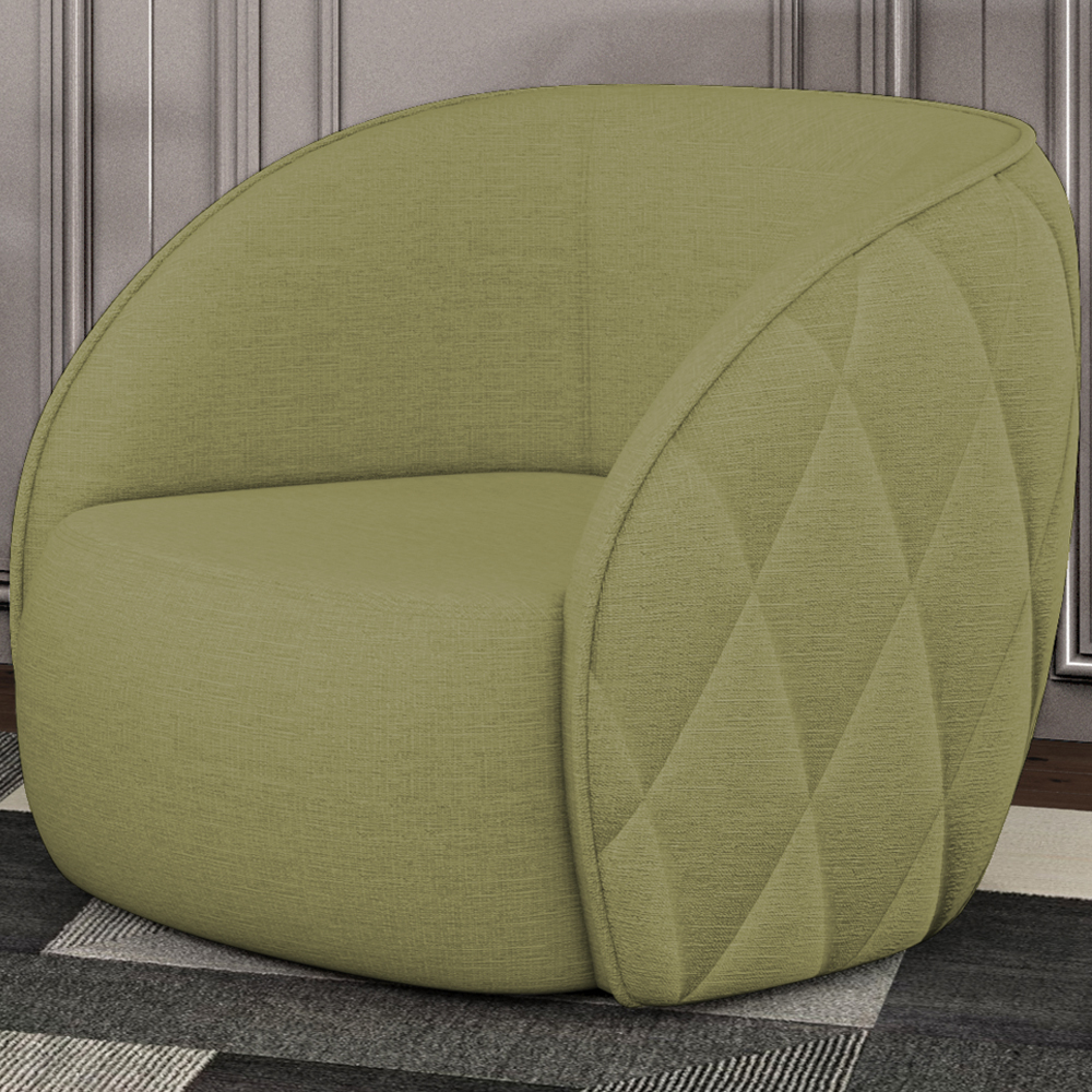 Poltrona Decorativa Passion Linho TCE 1027 Moll