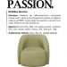 Poltrona Decorativa Passion Linho TCE 1027 Moll