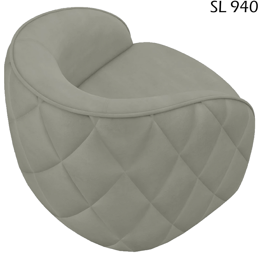 Poltrona Decorativa Passion Veludo SL 940 Moll