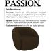 Poltrona Decorativa Passion Veludo SL 942 Moll