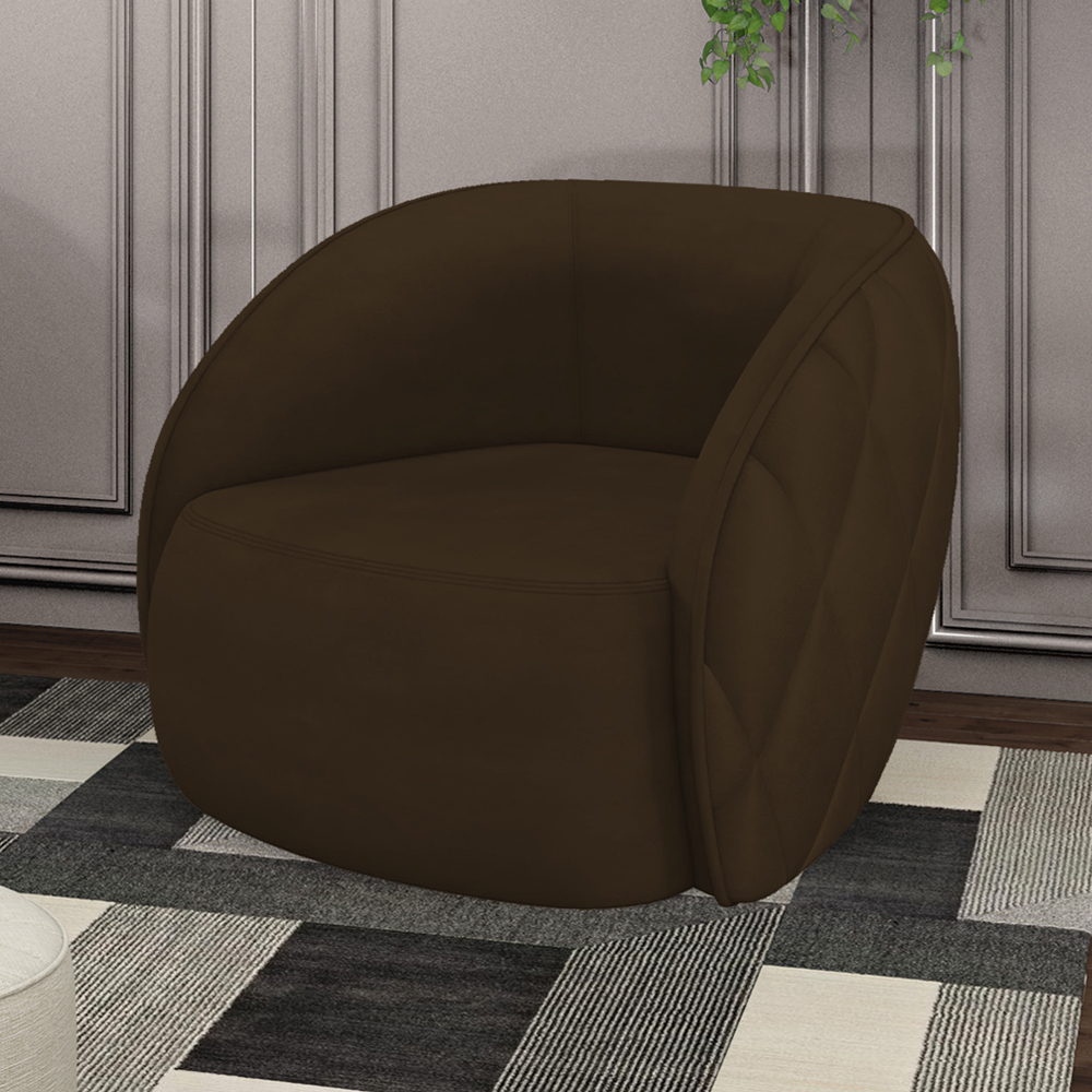 Poltrona Decorativa Passion Veludo SL 942 Moll