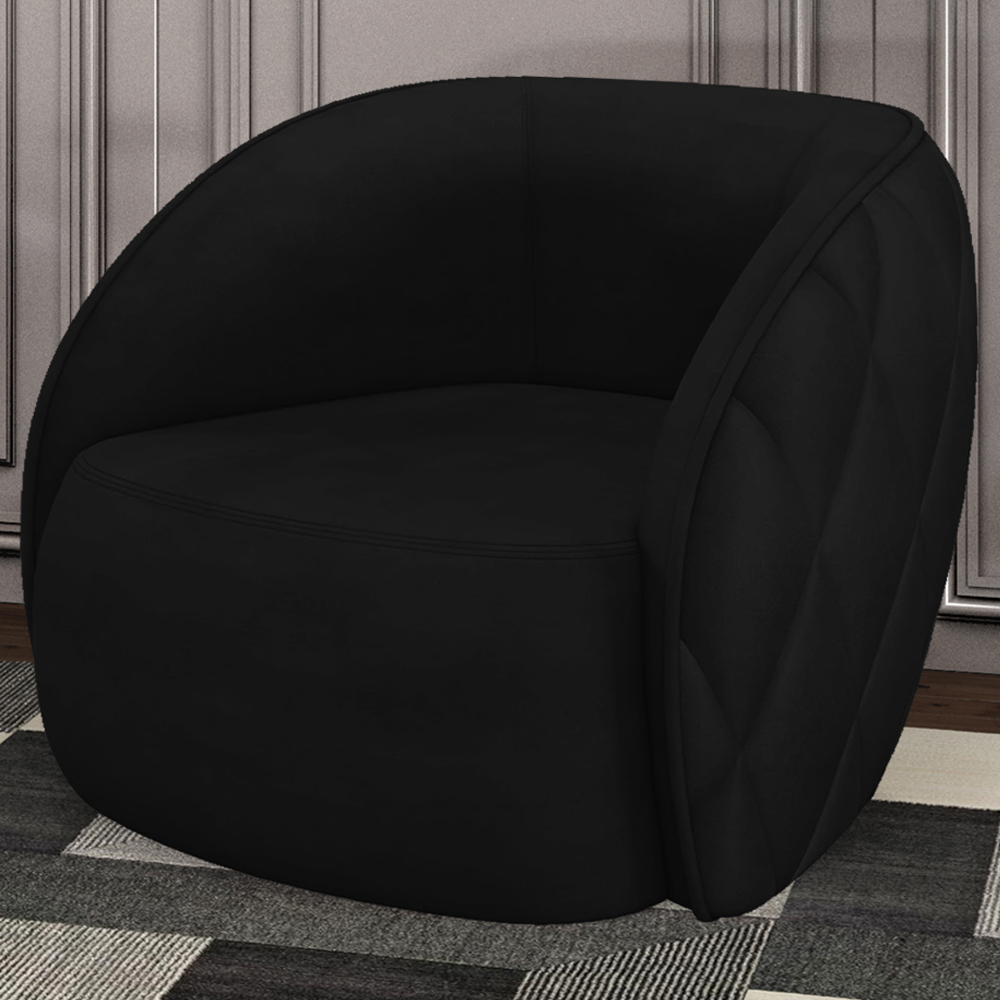 Poltrona Decorativa Passion Veludo SL 944 Moll