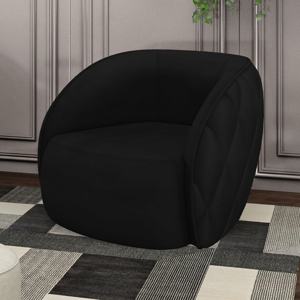 Poltrona Decorativa Passion Veludo SL 944 Moll