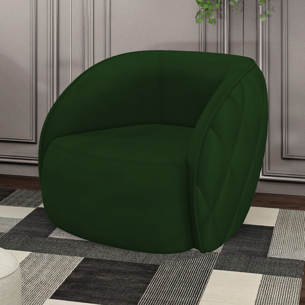 Poltrona Decorativa Passion Veludo SL 947 Moll