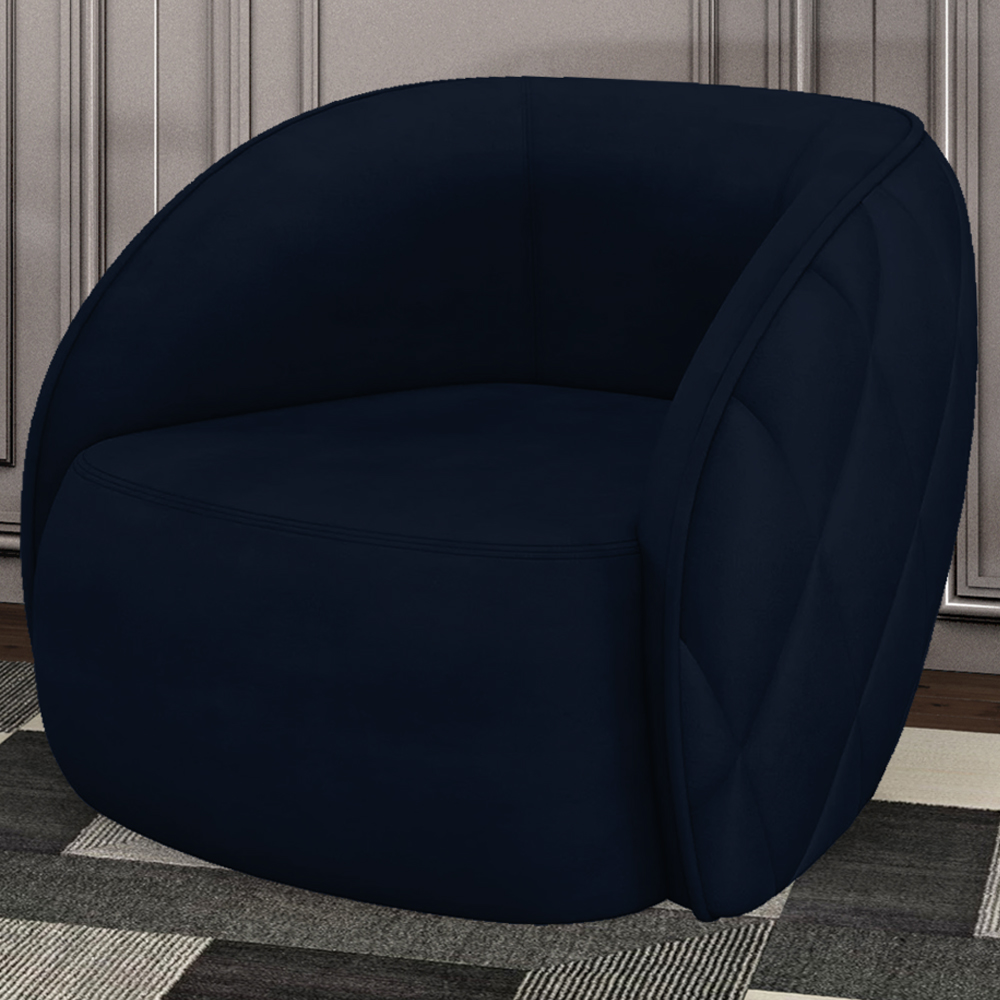 Poltrona Decorativa Passion Veludo SL 948 Moll