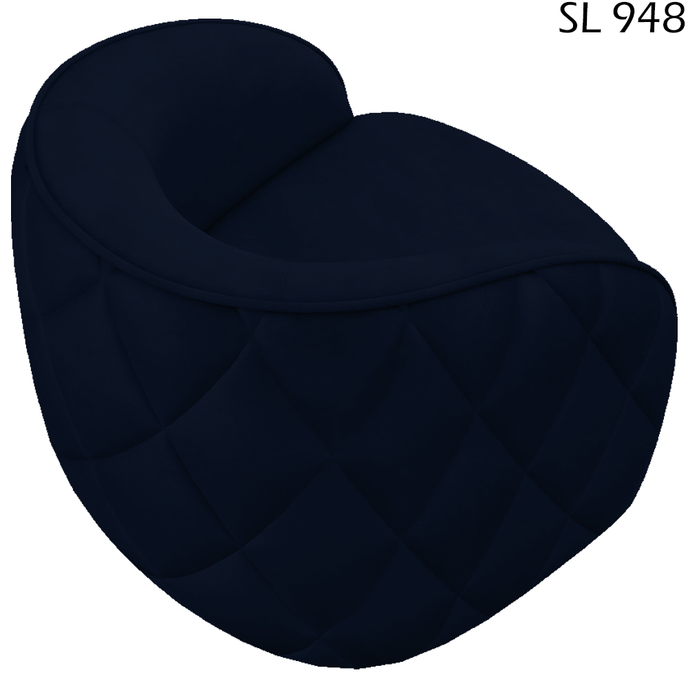 Poltrona Decorativa Passion Veludo SL 948 Moll