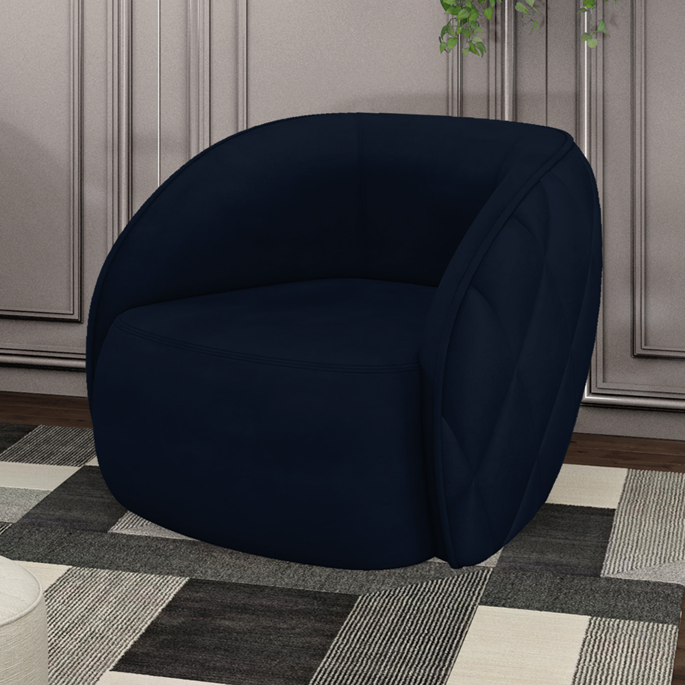 Poltrona Decorativa Passion Veludo SL 948 Moll