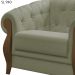 Poltrona Decorativa Pes Em Madeira Murano SL 940 Moll