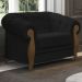 Poltrona Decorativa Pes Em Madeira Murano SL 944 Moll