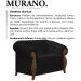 Poltrona Decorativa Pes Em Madeira Murano SL 944 Moll