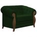 Poltrona Decorativa Pes Em Madeira Murano SL 947 Moll
