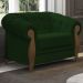 Poltrona Decorativa Pes Em Madeira Murano SL 947 Moll
