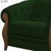 Poltrona Decorativa Pes Em Madeira Murano SL 947 Moll