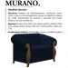 Poltrona Decorativa Pes Em Madeira Murano SL 948 Moll