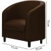 Poltrona Decorativa Pes Em Madeira Scala Corano TCS 721 Moll